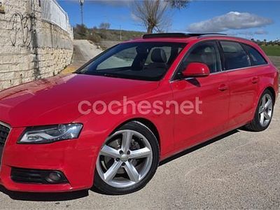 Usado Audi A4 S-Line 160 CV (117 kW) 2009 Rojo Familiar