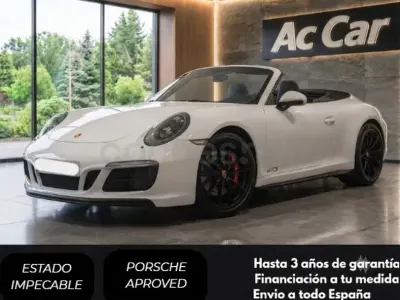 Usado Porsche 911 Carrera GTS 450 CV (330 kW) 2018 Blanco Descapotable