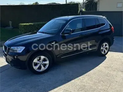 Usado BMW X3 177 CV (130 kW) 2012 Negro SUV