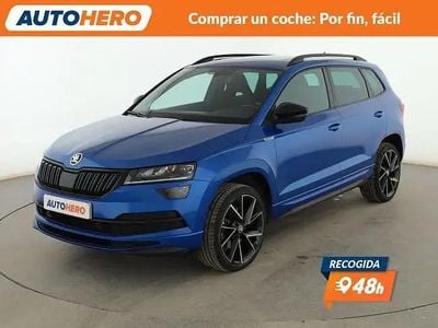 Occasion Skoda Karoq SportLine 150 ch (110 kW) 2021 Bleue SUV