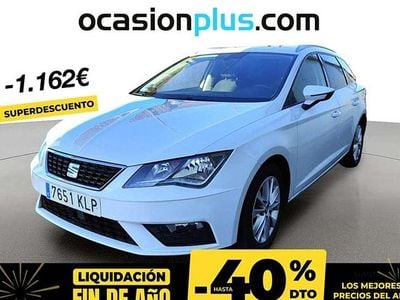 Blanco Usado 2018 Seat Leon ST Style Familiar | 11.628 € (Precio justo)