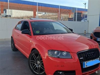 Usado Audi A3 Ambition 140 CV (102 kW) 2008 Rojo Utilitario