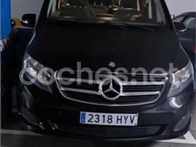 Usado Mercedes V220 Avantgarde 163 CV (119 kW) 2014 Negro Monovolumen