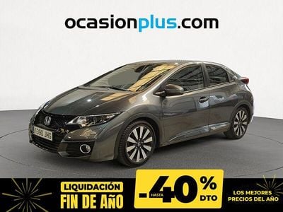 Gris Usado 2015 Honda Civic Elegance Utilitario | 12.778 € (Precio justo)