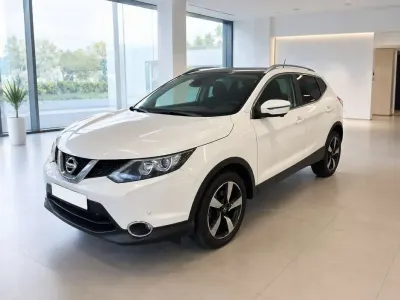 Usado Nissan Qashqai N-Connecta 116 CV (85 kW) 2015 Blanco SUV