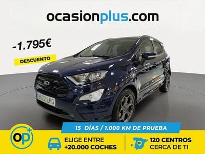 Usado Ford Ecosport ST-Line 100 CV (73 kW) 2020 Azul SUV