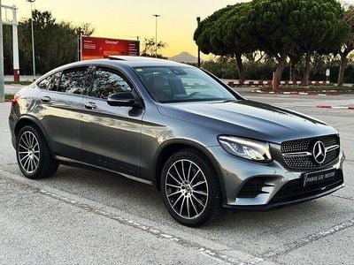 Gris / plata Usado 2017 Mercedes GLC220 AMG line Coupe | 29.900 € (Precio justo)