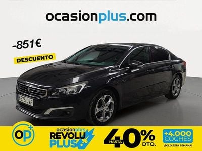 Usado Peugeot 508 Active 150 CV (110 kW) 2016 Gris Berlina