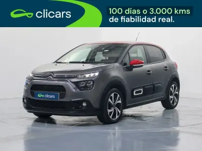 Begagnad Citroën C3 Shine 102 HK (75 kW) 2021 Grå Halvkombi
