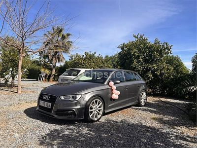 Usado Audi A3 S-Line 110 CV (80 kW) 2016 Gris / plata Berlina