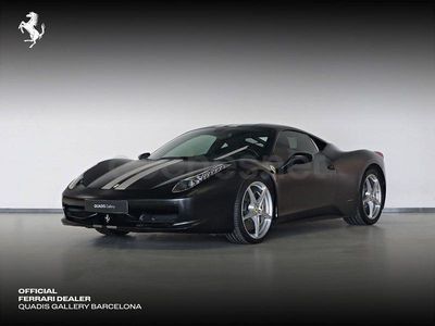 Usado Ferrari 458 570 CV (419 kW) 2010 Negro opaco Coupe