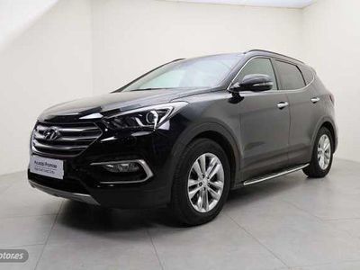 Usado Hyundai Santa Fe 200 CV (147 kW) 2016 Negro SUV