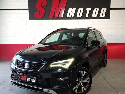 Usado Seat Ateca 4Drive 150 CV (110 kW) 2018 Negro SUV