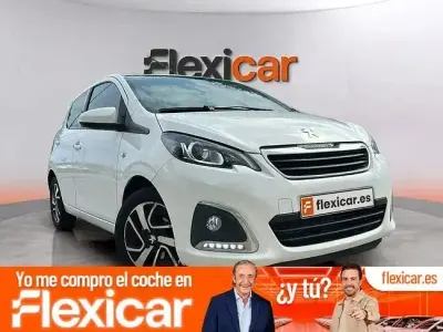 Usado Peugeot 108 Allure 72 CV (52 kW) 2020 Blanco Berlina