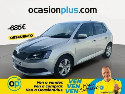 Usado Skoda Fabia Business Line 75 CV (55 kW) 2018 Gris Berlina