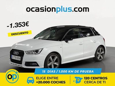 Usado Audi A1 S-Line 125 CV (91 kW) 2018 Blanco