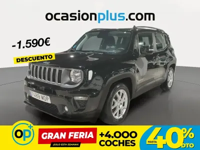 Usado Jeep Renegade Limited 130 CV (95 kW) 2023 Negro SUV
