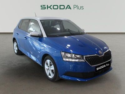 Usado Skoda Fabia Ambition 95 CV (69 kW) 2021 Azul Utilitario