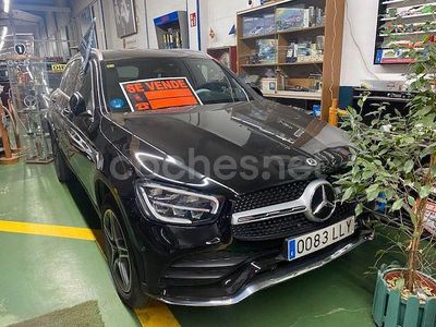 Usado Mercedes GLC300 306 CV (225 kW) 2021 Negro SUV