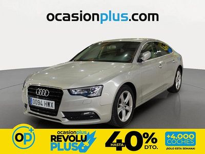 Usado Audi A5 Advanced 150 CV (110 kW) 2014 Gris Berlina
