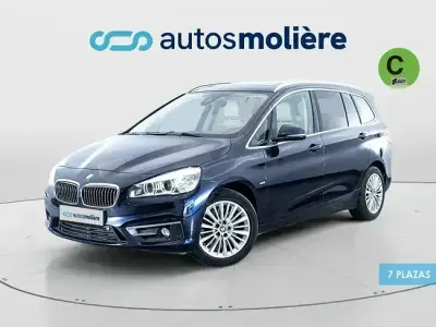 Usado BMW 220 Gran Tourer Luxury Line 190 CV (139 kW) 2016 Azul Monovolumen