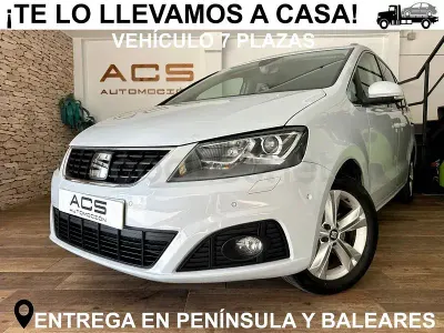Usado Seat Alhambra XCELLENCE 150 CV (110 kW) 2022 Gris / plata Monovolumen