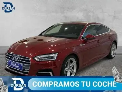 Usado Audi A5 Sportback S-Line 190 CV (139 kW) 2019 Rojo Utilitario