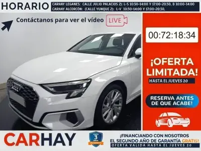 Usado Audi A3 Sportback e-tron Advanced Plus 110 CV (80 kW) 2022 Blanco Utilitario