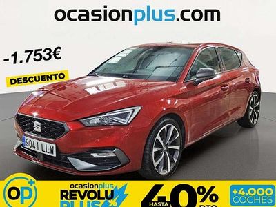Usado Seat Leon FR 150 CV (110 kW) 2020 Rojo Utilitario