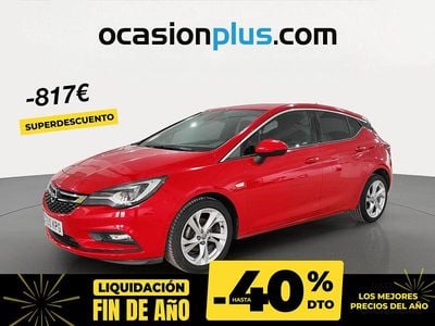 Rojo Usado 2018 Opel Astra Dynamic | 11.900 € (Precio justo)