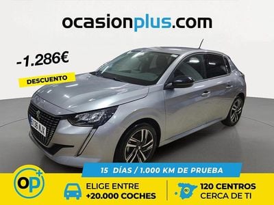 Usado Peugeot 208 Allure 100 CV (73 kW) 2023 Gris Utilitario