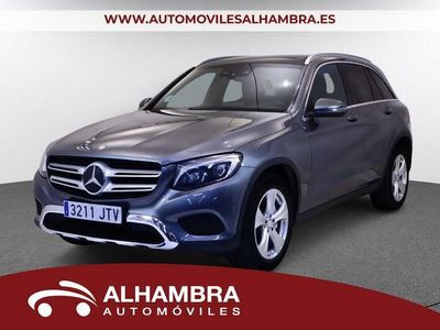 Usado Mercedes GLC220 170 CV (125 kW) 2017 Gris SUV
