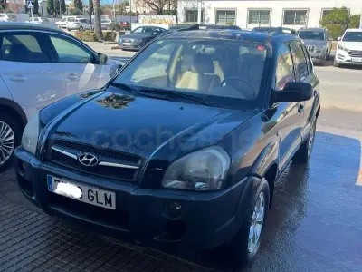 Usado Hyundai Tucson Classic 142 HP (104 kW) 2009 Preto SUV