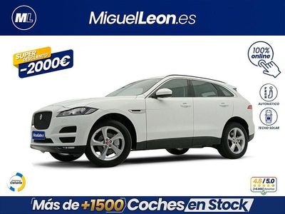 Blanco Usado 2019 Jaguar F-Pace Portfolio SUV | 24.985 € (Un poco caro)