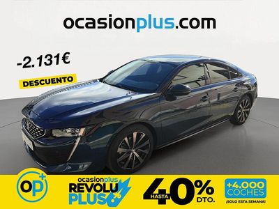 Usado Peugeot 508 GT-line 130 CV (95 kW) 2020 Azul Berlina