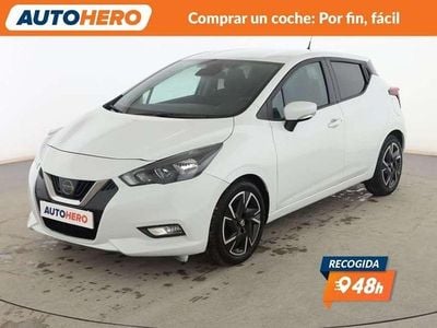 Usado Nissan Micra Acenta 101 CV (74 kW) 2021 Blanco Utilitario