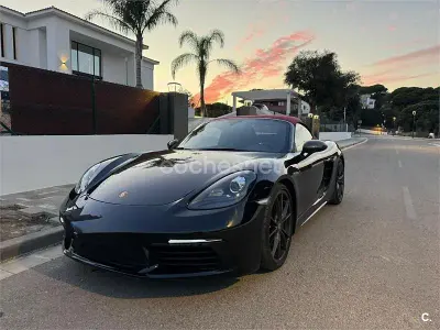 Usado Porsche 718 Boxster T 300 CV (220 kW) 2019 Negro Descapotable