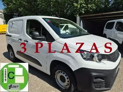 Usado Peugeot Partner S 75 CV (55 kW) 2021 Blanco Monovolumen