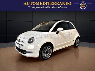 Usado Fiat 500C Lounge 69 CV (50 kW) 2016 Beige Descapotable