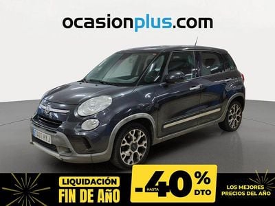 Gris Usado 2014 Fiat 500L Trekking Monovolumen | 6150 € (Super precio)