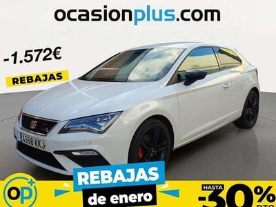 Usado Seat Leon SC FR 125 CV (91 kW) 2018 Blanco Utilitario