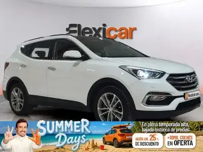 Usado Hyundai Santa Fe Style 200 CV (147 kW) 2016 Blanco SUV