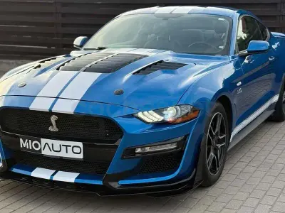 Usado Ford Mustang GT 450 CV (330 kW) 2019 Azul Coupe