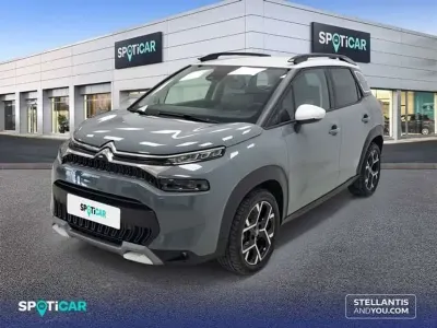 Usado Citroën C3 Aircross PureTech 131 CV (96 kW) 2022 Verde SUV