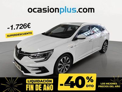 Blanco Usado 2022 Renault Mégane GrandTour Techno Familiar | 16.790 € (Precio justo)