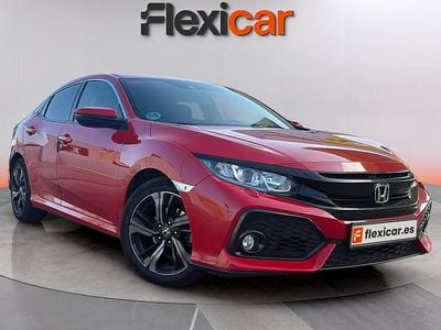 Usado Honda Civic Elegance 129 CV (94 kW) 2018 Rojo Berlina