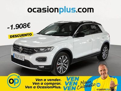Usado VW T-Roc Sportline 150 CV (110 kW) 2019 Blanco SUV