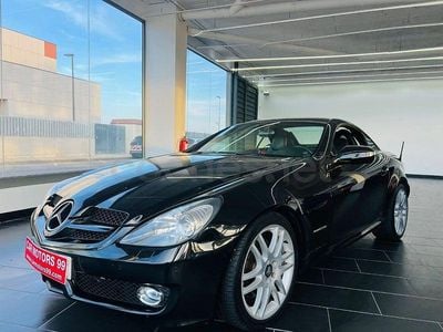 Usado Mercedes SLK200 184 CV (135 kW) 2008 Negro Descapotable