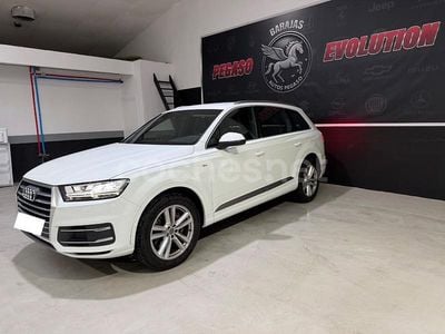 Usado Audi Q7 S-Line 218 CV (160 kW) 2017 Blanco SUV
