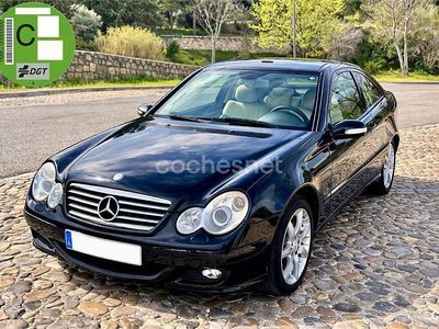 Usado Mercedes C200 163 CV (119 kW) 2006 Negro Berlina